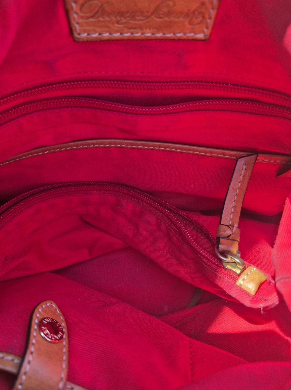 Dooney & Bourke Erica Snakeskin Hobo Shoulder Bag - Picture 12 of 14